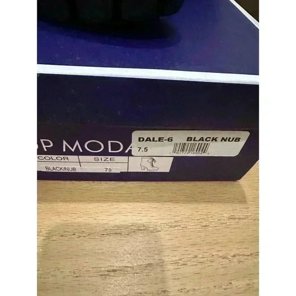 DALE-6 Black Nubuck TOP MODA For Women - Picture 2 of 6